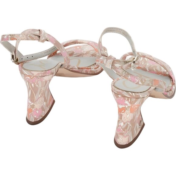 Circus NY Holly Strappy Block Heel Sandals Berry Blush Women's US 8.5M - Picture 3 of 6